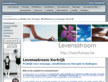 Tablet Screenshot of heartfulness.be